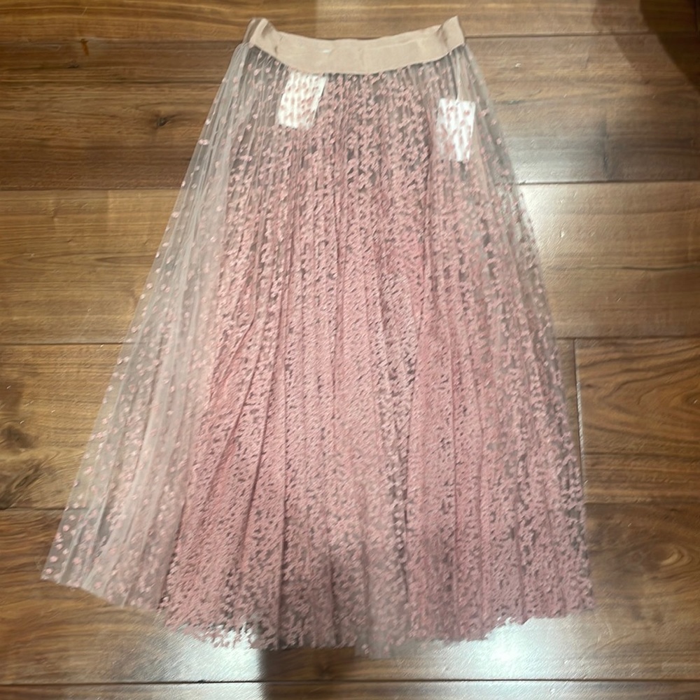 LAURA GARCIA Madeleine tulle skirt pink size 0 Moda Operandi